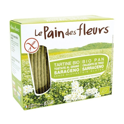 [231] PAN CRUJIENTE TRIGO SARRACENO SIN GLUTEN 100G PAIN DES FLEURS