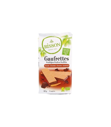 [22912] GALLETA GAUFRETTES CHOCOLATE 190G BISSON