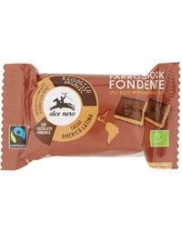 GALLETAS DE ESPELTA CUBIERTA DE CHOCOLATE LECHE 28G ALCE NERO