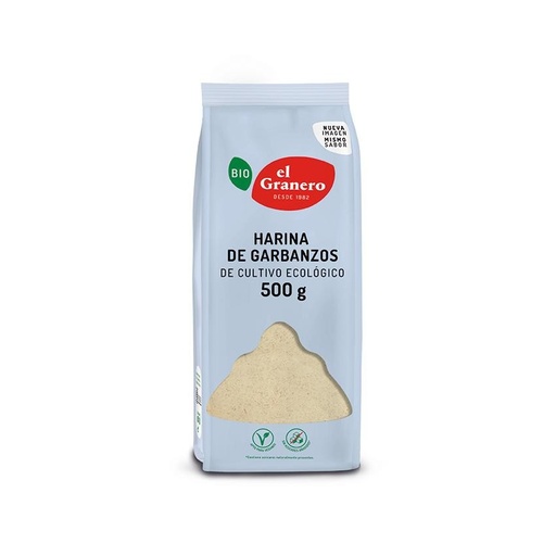 [3102] HARINA GARBANZO 500G GRANERO