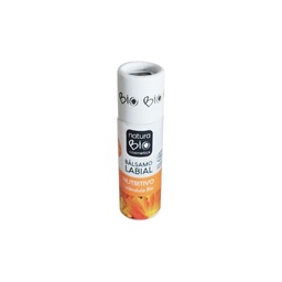 BÁLSAMO LABIAL NUTRITIVO VAINILLA CALÉNDULA NATURABIO