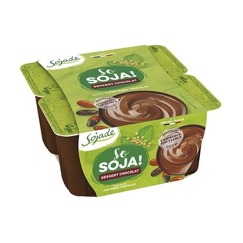 [9679] POSTRE DE SOJA CHOCOLATE 4X100G - SOJADE