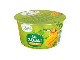 POSTRE DE SOJA MANGO MELOCOTÓN 150G - SOJADE