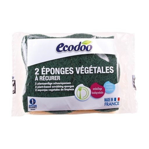 [27450] ESPONJA ESTROPAJO 2U ECODOO