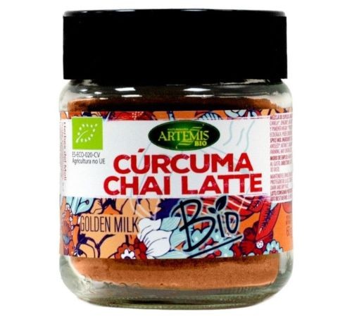 [29302] CÚRCUMA CHAI LATTE EN TARRO BIO 60G ARTEMIS