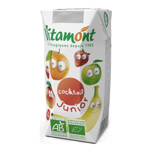 [3378] ZUMOS MULTIFRUTAS JUNIOR 6X200ML VITAMONT