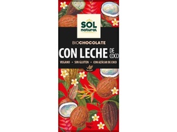 CHOCOLATE CON LECHE COCO 70G SOL NATURAL