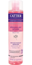 DESMAQUILLADOR BIFÁSICO OJOS SENSIBLES 150ML CATTIER
