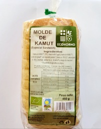 PAN MOLDE DE KAMUT 450G ECOHORNO