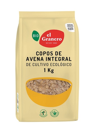 [3136] COPOS DE AVENA INTEGRAL 1K GRANERO