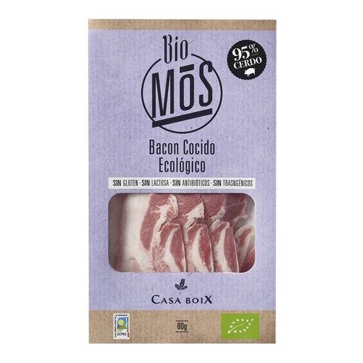 [22402] BACON COCIDO ECOLOGICO 80G BIO MOS