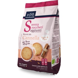 GALLETAS DE ESPELTA CON CANELA SIN AZÚCAR 250 G SOTTOLESTELLE