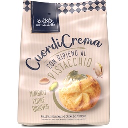 GALLETA CUOR DI CREMA CON CREMA PISTACHO 200G SOTTOLESTELLE