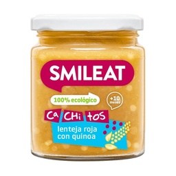 POTITO CON CACHITOS DE LENTEJAS CON QUINOA 230G SMILEAT