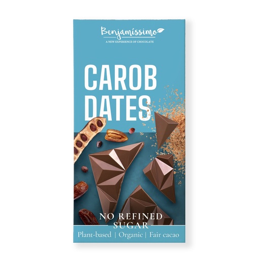 [29794] CHOCOLATE ALGARROBA Y DATIL VEGANO 60G BENJAMISSIMO