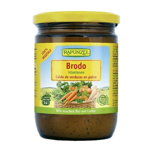 [489] CALDO VERDURAS POLVO 250G RAPUNZEL