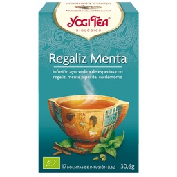 INFUSIÓN REGALIZ MENTA 17UD YOGI TEA