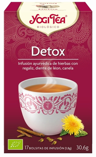 [572] INFUSIÓN DETOX 17UD YOGI TEA