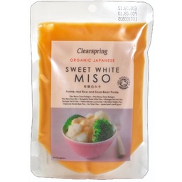 SHIRO MISO BLANCO DULCE PASTEURIZADO 250G CLEARSPRING