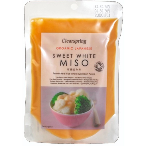 [11260] SHIRO MISO BLANCO DULCE PASTEURIZADO 250G CLEARSPRING