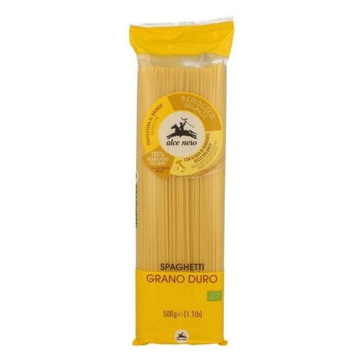 [1118] ESPAGUETIS DE TRIGO 500G ALCE NERO