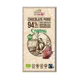 CHOCOLATE NEGRO 94% 100G SOLÉ