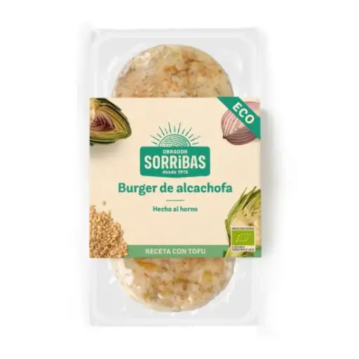 [7560] BURGUER ALCACHOFA 160G OBRADOR SORRIBAS