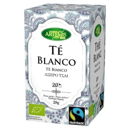 TÉ BLANCO 20UD 28G ARTEMIS