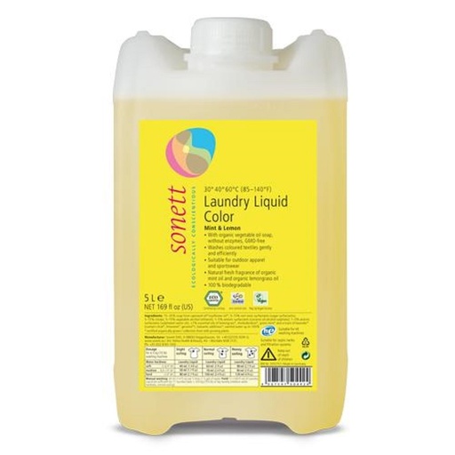 [16258] DETERGENTE LÍQUIDO ROPA COLOR 5L SONETT