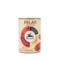 TOMATE ENTERO PELADO EN LATA 400G ALCE NERO