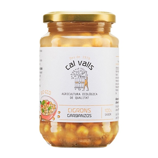 [16257] GARBANZOS COCIDOS 350G CAL VALLS