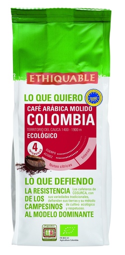 [21389] CAFÉ PREMIUM EN GRANO COLOMBIA 500G ETHIQUABLE