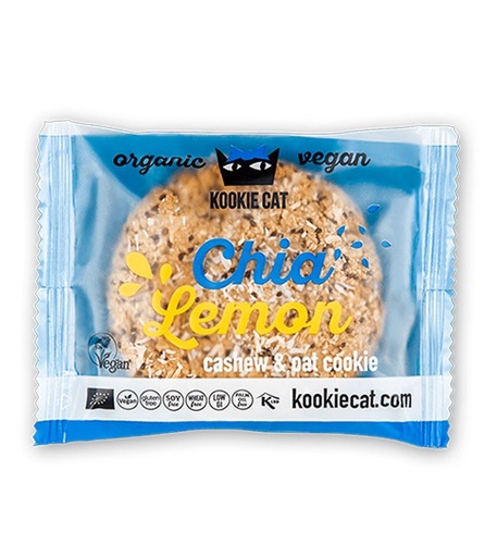 [19948] GALLETA CHIA&LEMON 50G KOOKIECAT