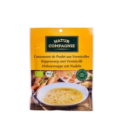 SOPA POLLO FIDEOS 40G NATUR COMPAGNIE
