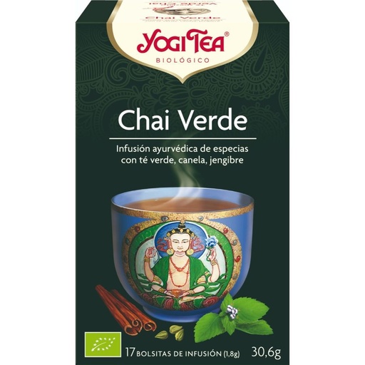 [559] INFUSIÓN CHAI VERDE 17UD YOGI TEA