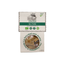 CRACKERS AJO Y TOMILLO SIN GLUTEN 125G DELICATALIA