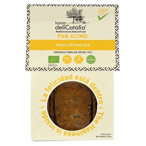 [21239] PAN ÁCIMO AVENA PROVENZAL SIN GLUTEN 125G DELICATALIA