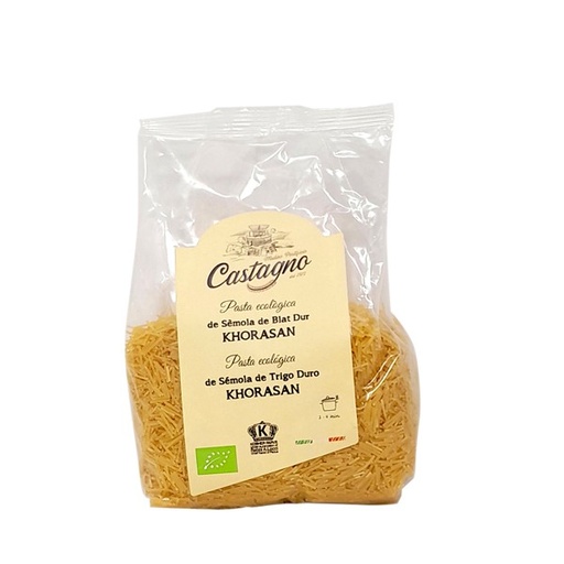 [28221] FIDEOS 100% TRIGO KHORASAN 500G CASTAGNO