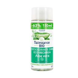 ECO-RECARGA DESODORANTE ALOE VERA 150ML NATESSANCE