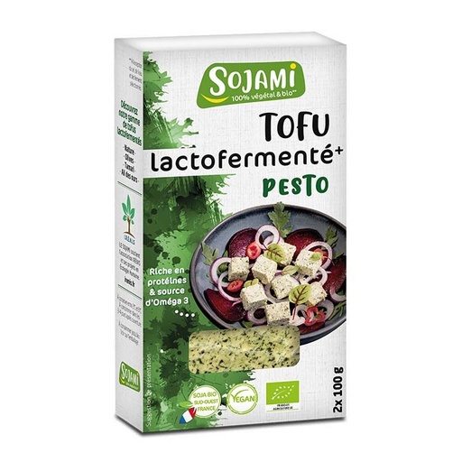 [29288] TOFU DE SOJA LACTOFERMENTADA Y PESTO 200G SOJAMI