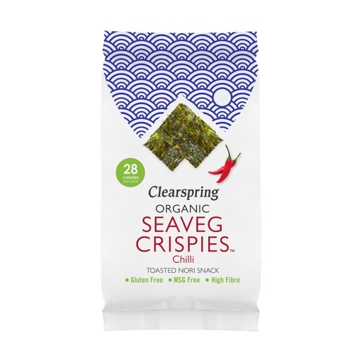 [18748] SNACK ALGA NORI CHILI 4G CLEARSPRING