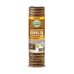 GALLETA DE ESPELTA CHIPS CHOCO NARANJA 250G BIOCOP