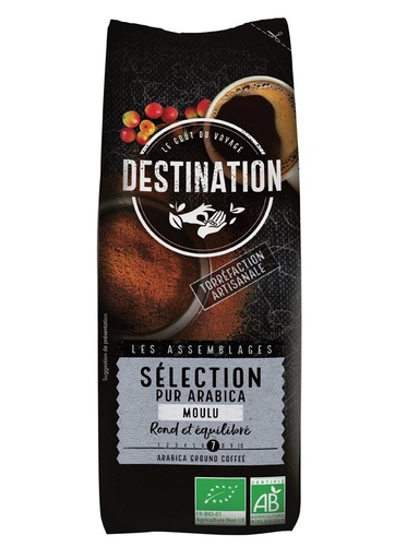[13721] CAFÉ MOLIDO SELECCIÓN 100% ARÁBICA 250G DESTINATION