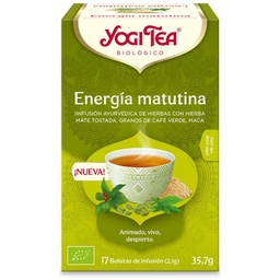 INFUSIÓN ENERGÍA MATUTINA 17UD YOGI TEA
