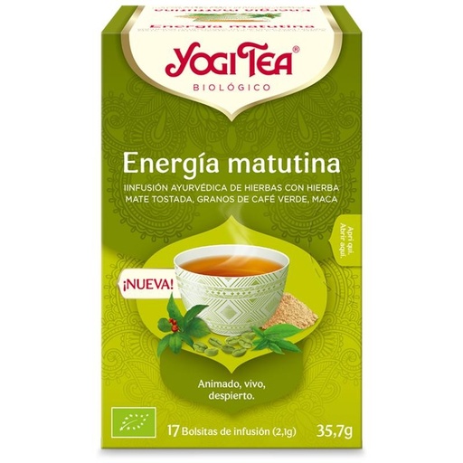 [29394] INFUSIÓN ENERGÍA MATUTINA 17UD YOGI TEA