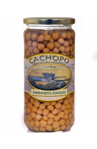 [2465] GARBANZOS COCIDOS 700G CACHOPO