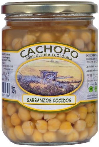 [10794] GARBANZOS COCIDOS 420G CACHOPO