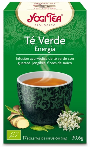 [8739] INFUSIÓN VERDE ENERGÍA 17UD YOGI TEA