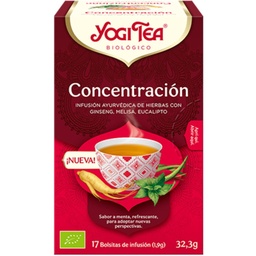 INFUSIÓN CONCENTRACION 17U 30,6G YOGI TEA