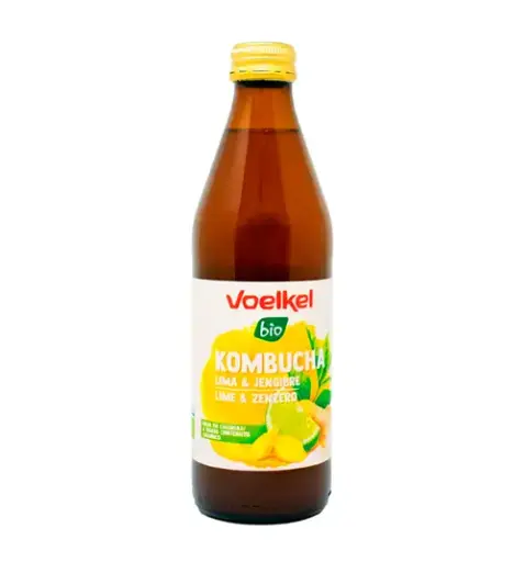 [20007] KOMBUCHA LIMA Y JENGIBRE 330ML VOELKEL